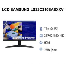 Màn hình LCD Samsung 22 LS22C310EAEXXV (1920x1080/ IPS/ 75Hz/ 5ms)